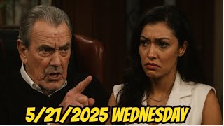 The Young And The Restless Spoilers 5/21/2025 Wednesday Victor is ruthless with Audra.
