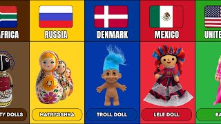 Dolls From Different Countrie