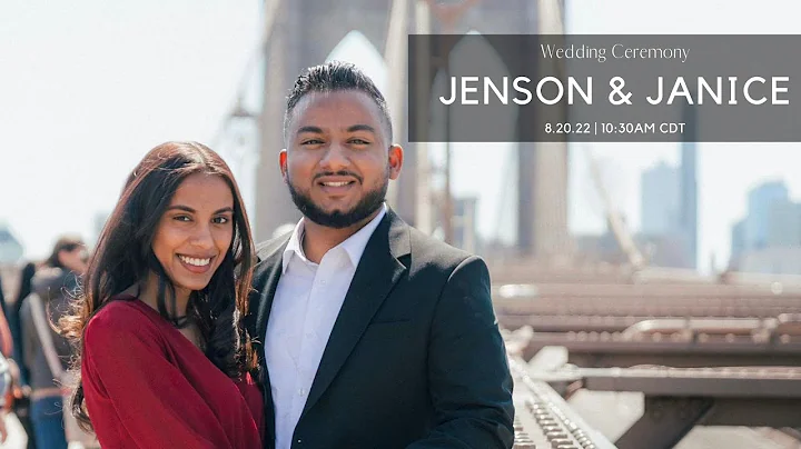 LIVE Wedding Ceremony of Jenson & Janice | 08.20.2...