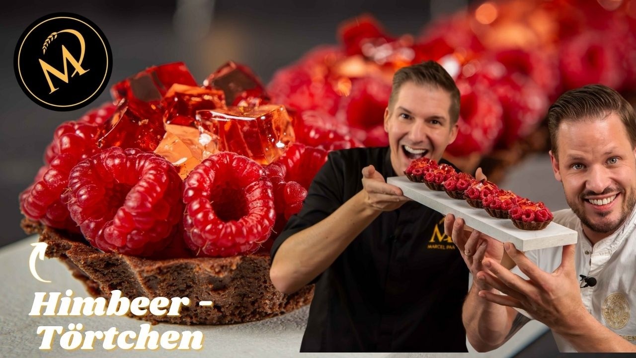 Himbeeren Prosecco Törtchen - Einfaches Silvester Dessert mit Josia Reichen