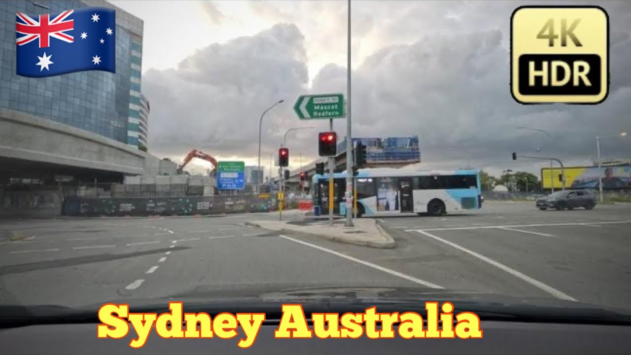 Australia Sydney[4K City Suburbs Driving Tour ] From Sydney