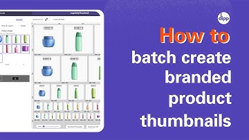 dipp Academy - Batch resize & add logo to product images