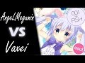 AngeLMegumin vs Vaxei! // Chino(CV.Minase Inori) - Shinsaku no Shiawase wa Kochira! (Lami) [Happy~!]