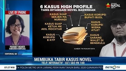 Bedah Editorial MI: Membuka Tabir Kasus Novel