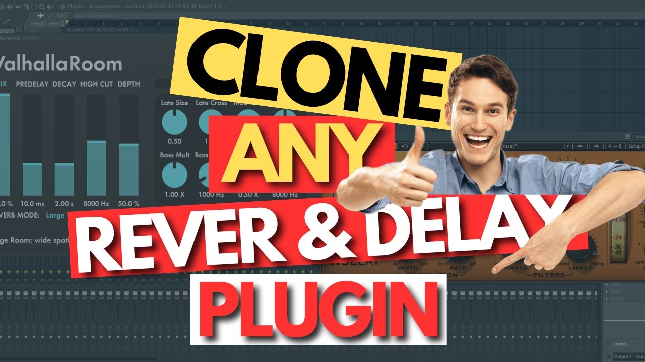 Top FL Studio Mixing Tips 2024 | Clone any Reverb and Delay plugin.🔥