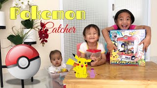 Mainan Anak Mesin Japit Boneka Pokemon Crane Moncolle Catcher | Kado Unik Rekomendasi | Zara Cute