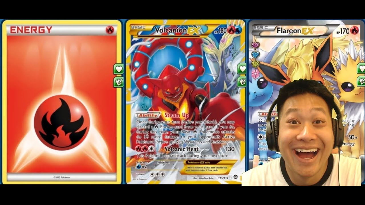 Steam Up Volcanion Ex Deck, Lethal Fire Combos, 1 Hit KO Power Up Damage