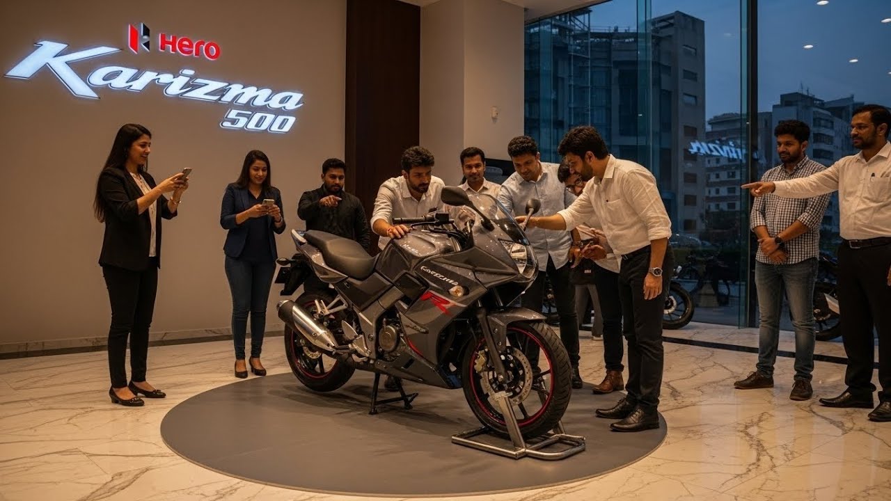 2026 Hero Karizma 500 REVEALED  500cc Monster, Superbike Looks & Killer Price!