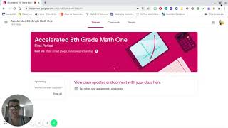Adding a Google Classroom from a code from Aeries