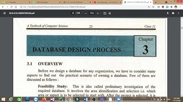 Lec#20: ICS Part 2: CH#03 Database design process: Overview | Live Transmission | Ishtiaq Rai
