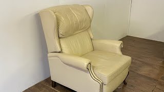 Leather Ethan Allen Recliner Chair  | Used Sectionals for Sale Brooklyn, NYC