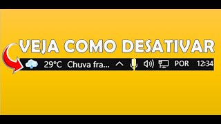 COMO DESATIVAR CLIMA TEMPO WINDOWS  screenshot 3