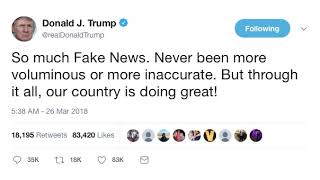 Trump Actually Used the Word "Voluminous" Correctly in A Tweet!