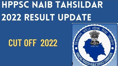 hppsc Naib Tahsildar result 2022 | hp nt cut off 2022 | hp nt result 2022