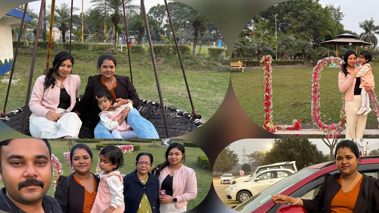 Sunday evening !! Siliguri Fulbari park dreamland !! Best park !! 