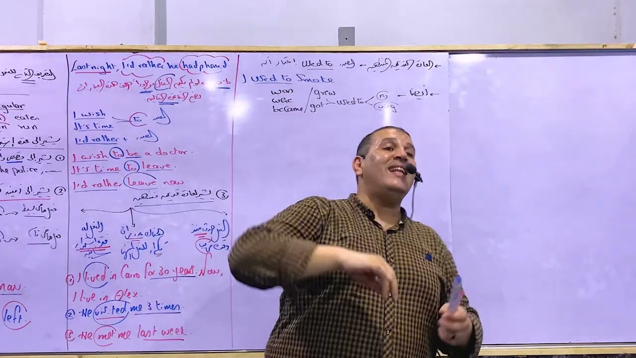 شرح unit (1) انجليزي اولي ثانوي ترم اول 2025 | grammar | قواعد الوحدة الاولي بالكامل