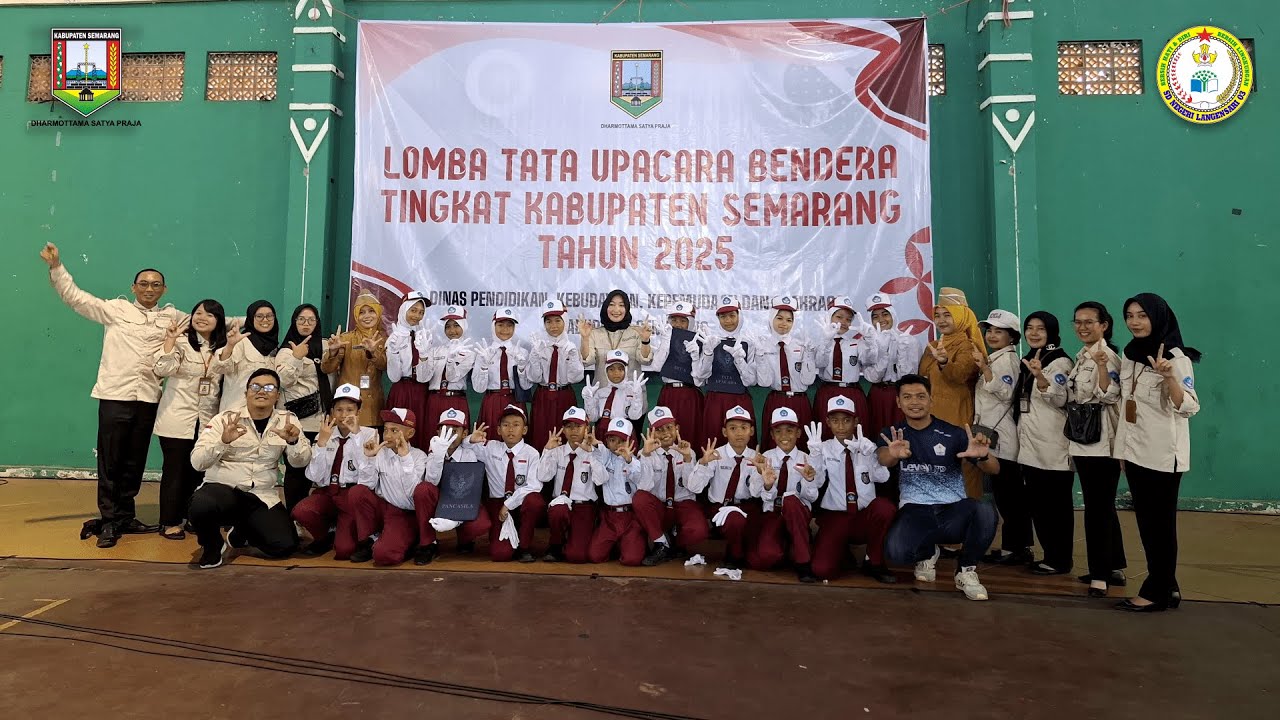 Lomba Tata Upacara Bendera Jenjang SD/MI Kab. Semarang 2025 - SDN Langensari 03, Kec. Ungaran Barat