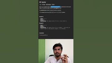 Sqrt(x) | Leetcode 69 | Python | Tamil Explanation | Karthi Stucks At Code