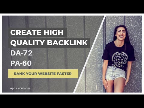 Get Backlinks for your Website for free and Rank your Website Instant | in Hindi | Apna Youtuber