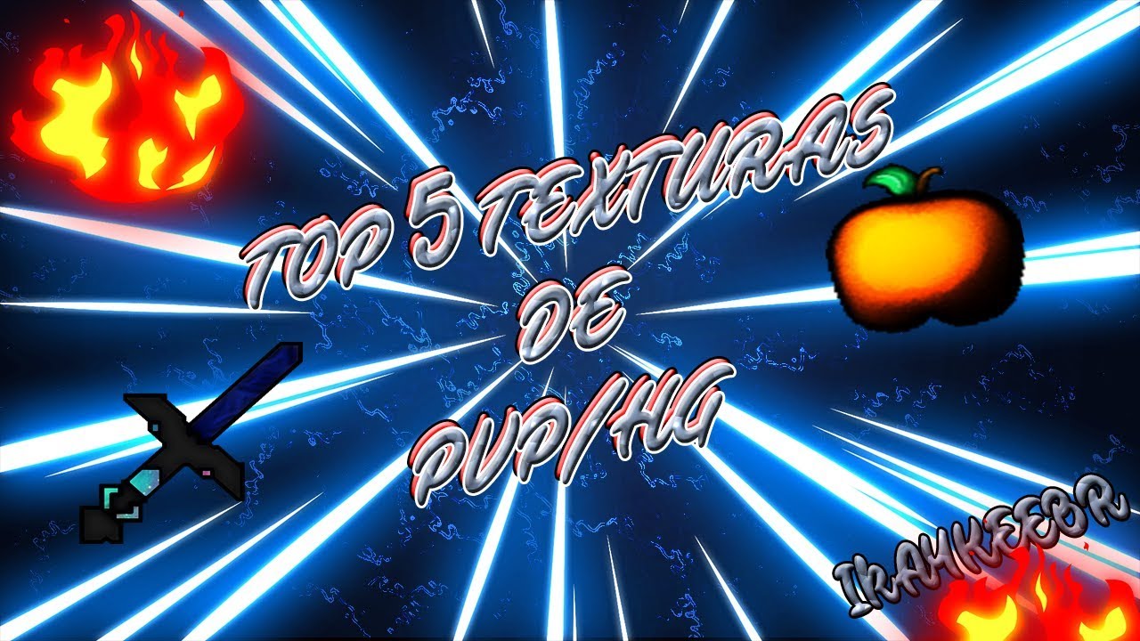 Top 4 Texturas de PvP & HG 1.8/1.9 Sem lag!!!
