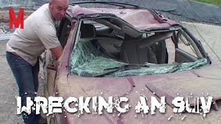 Wrecking an SUV to see if it'll still work