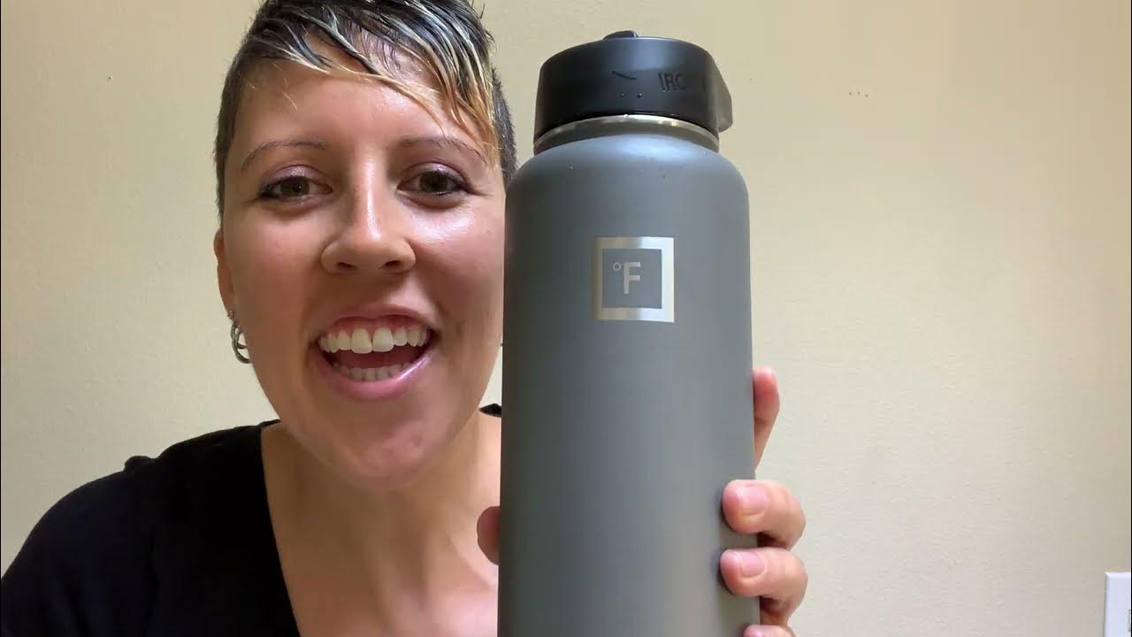 Iron Flask Water Bottle 40 oz review YouTube