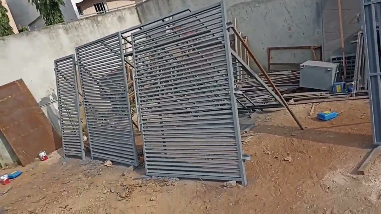 EFAB-CI propose ses merveilleuses portails et grilles métalliques