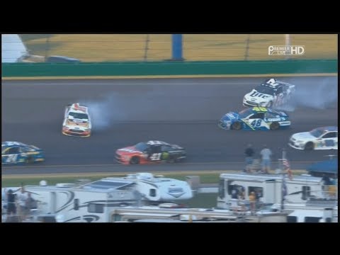 monster-energy-nascar-cup-series-2017.-kentucky-speedway.-keselowski,-bowyer-&-johnson-crash