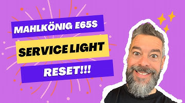 Removing the Service Required Alert on a Mahlkönig E65S Coffee Grinder #subscribe #howto