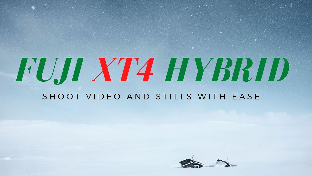 Fuji XT4 HYBRID SHOOTING GODOX V1 flash YouTube