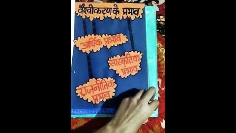 class 12th political science project file || chapter 9 || वैश्विकरण (globalisation) #project _idea
