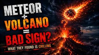 Meteor Filmed Over Erupting Volcano — Scientists Call Timing Deeply Unsettling