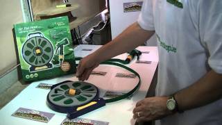 50ft Flat Hose Reel Spray Gun