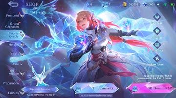 [MLBB] Free spin on Psionic Oracle - Guinevere LEGEND Skin Event 20220430sat