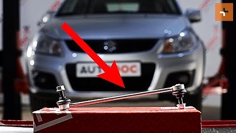 How to change Front Anti Roll Bar Link on SUZUKI SX4 1 TUTORIAL | AUTODOC