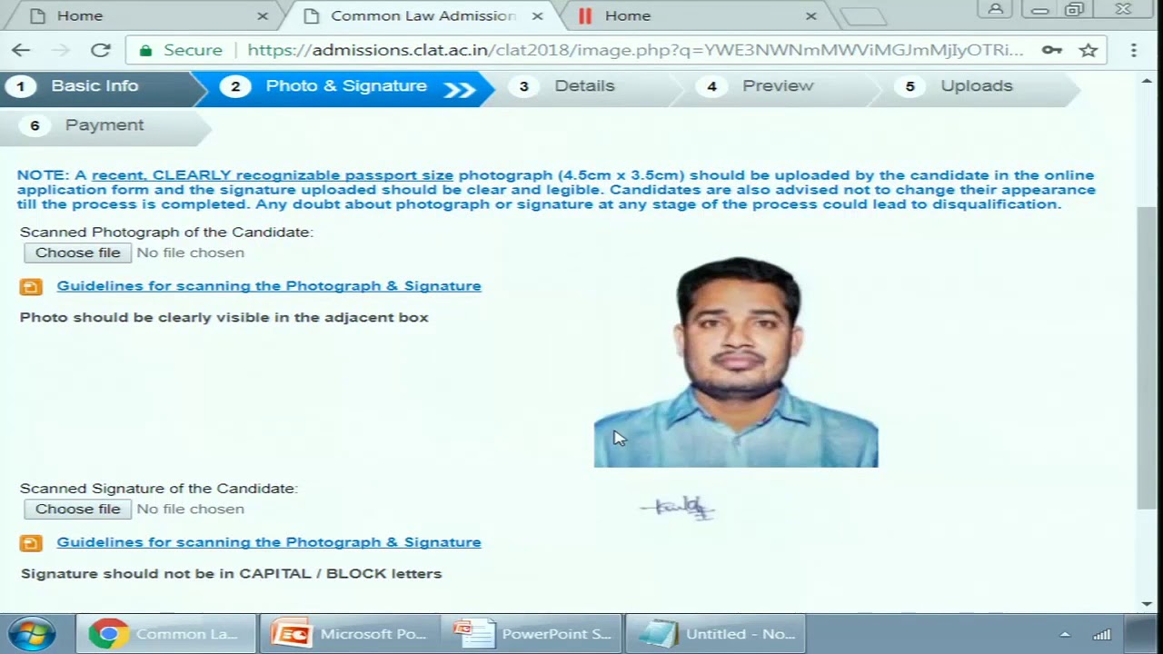 CLAT 2018 Online Application Process