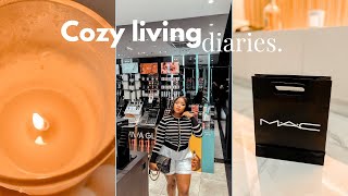 🍃 Slow & Simple Living | MAC Shopping, Cozy Glam & A Candlelit Weekend 🤎 #aestheticvlog screenshot 5