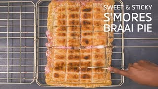 Sweet & Sticky S'mores Braai Pie