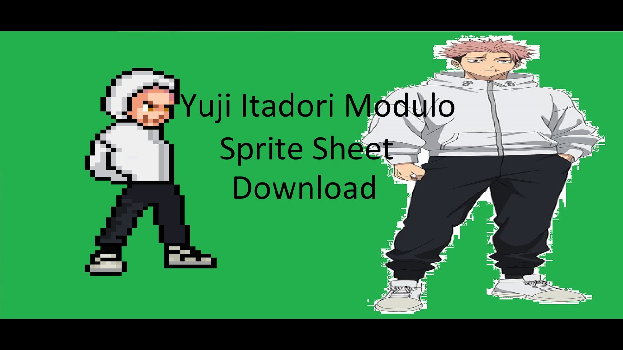 Modulo Yuji Sprite Sprite Sheet Yuji Itadori Modulo Sprite Sheet (Download) - YouTube