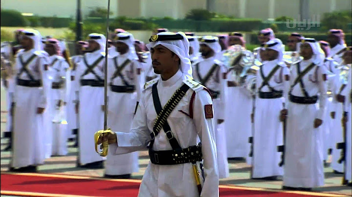 مراسم استقبال الرئيس رجب طيب أردوغان رئيس جمهورية تركيا