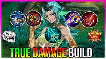 WHEN GLOBAL KALEA TRUE DAMAGE BUILD!! - EXP LANE KALEA GAMEPLAY - MLBB