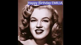 Happy Birthday Emilia
