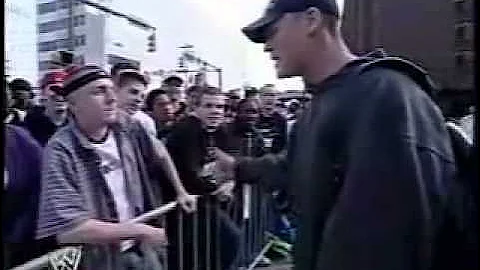 JOHN CENA RAP BATTLES A FAN