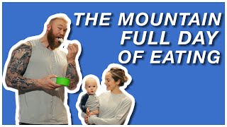 The Mountain: Full Day of Eating | October 2021