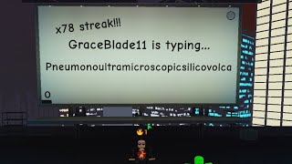 [WR] Roblox Spelling Bee x78 Streak vs. Hacker screenshot 5