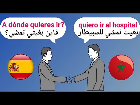 تعلم اللغة الاسبانية بطريقة سهلة و سريعة الحوار 1 تعلم اللغة الاسبانية للمبتدئين