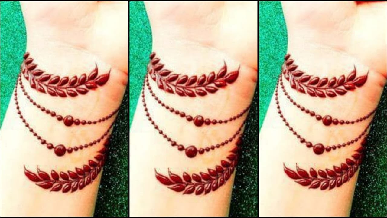 Bracelete mehndi design for girls/Simple mehndi design/mehndi design