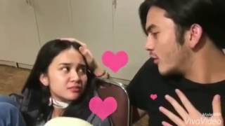 Rizky nazar dan michelleziu mesra di luar syuting