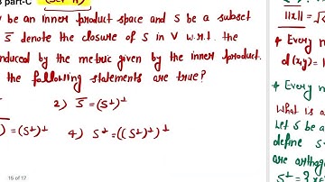 CSIR Net June-2018 part-C linear algebra question no. 76 | linear algebra