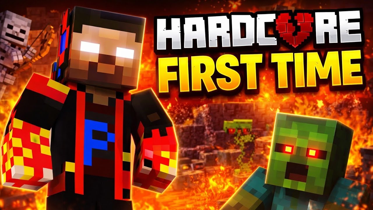 Minecraft Hardcore Survival | First Episode #1 🔥 [13:12] – Pollob Gamer ...